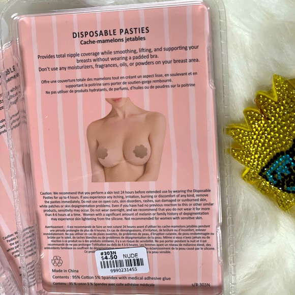 Magic Curves Disposable Pasties - Picture 3 of 3